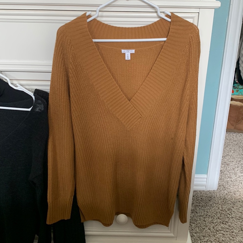 BP Oversized V Neck Sweater